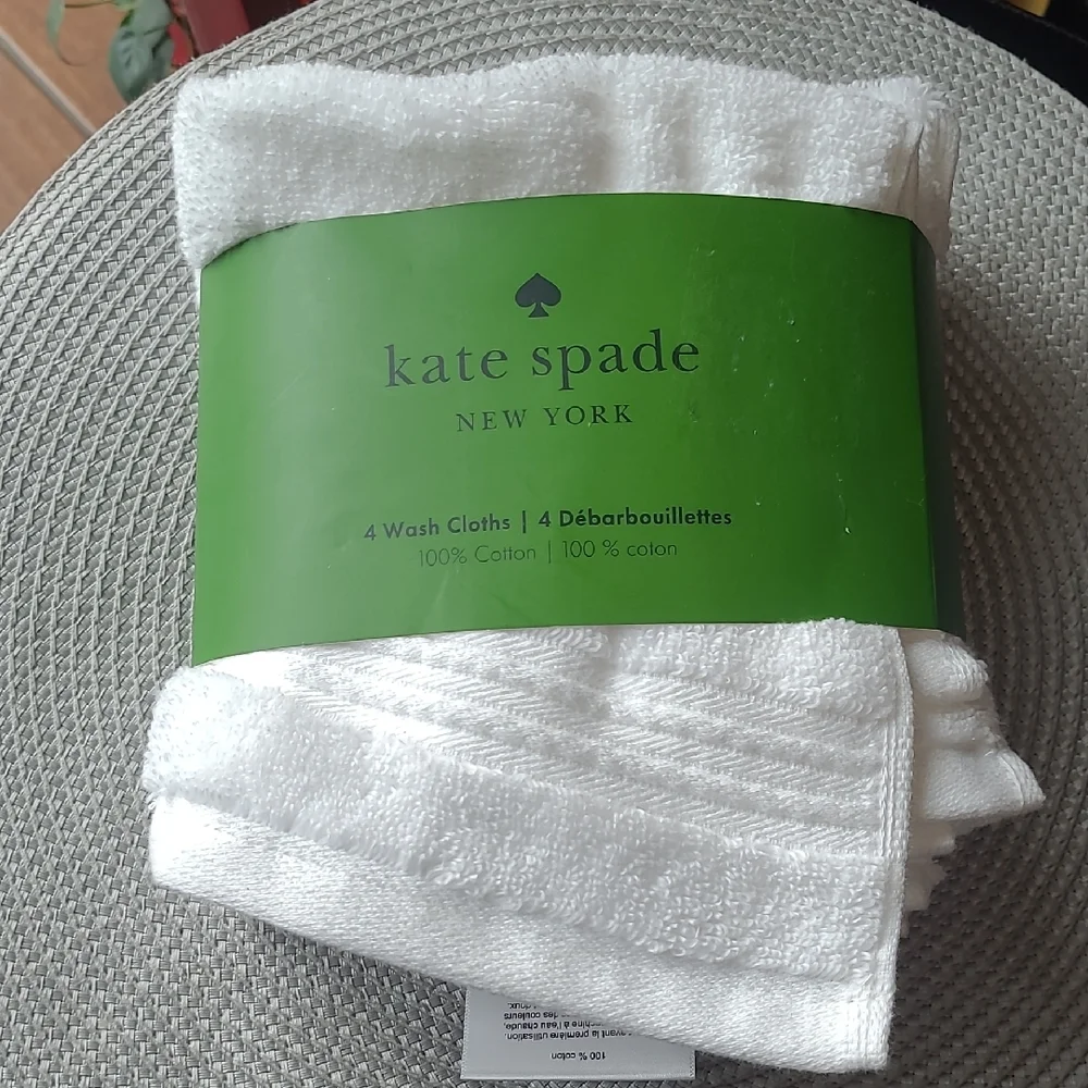 Kate Spade Washcloths